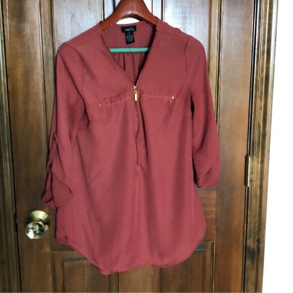 Rue21 | 3/4 Sleeve Blouse Size S - Picture 6 of 8